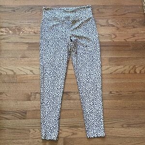 Forever 21 Polka Dot leopard Leggings